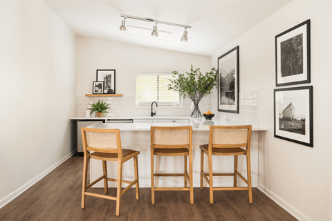 Island Kitchen at The Parke at Trinity Apartment Homes, North Carolina